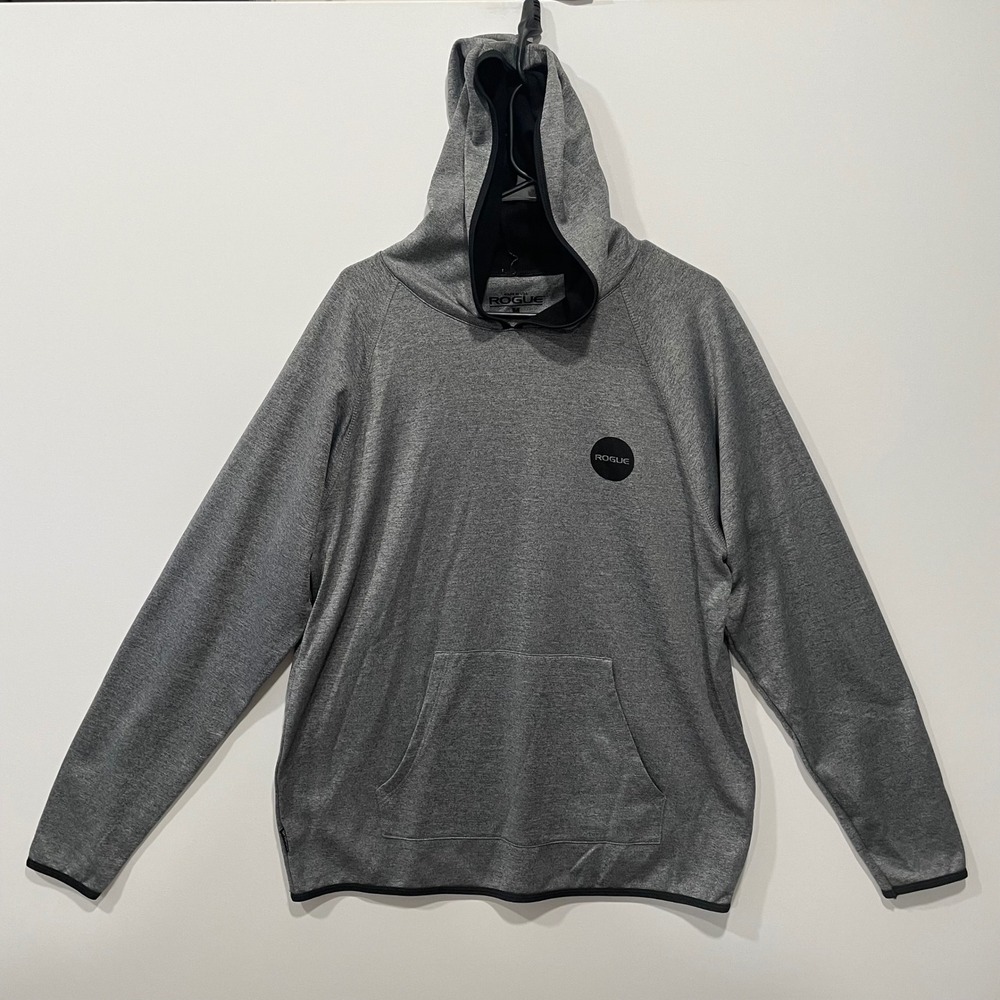 Rogue Athletic Hoodie Gray Pullover Hooded Sweatshirt‎ Men's Size M